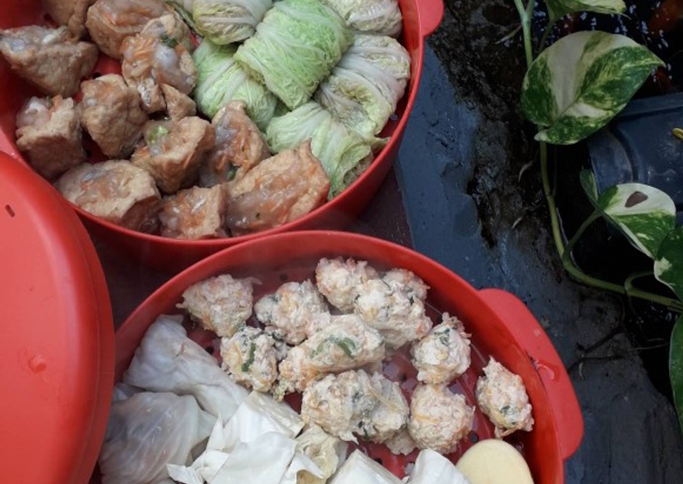 Siomay Udang Ayam Tanpa Tepung