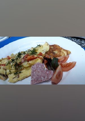 O poză a rețetei Omletă mic dejun.