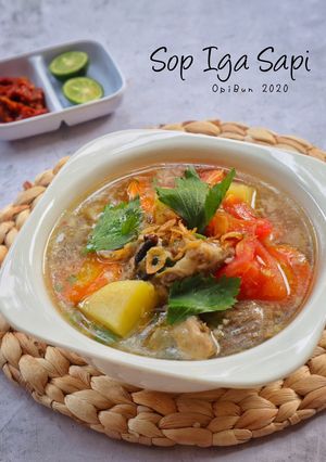 Foto resep Sop Iga Kilat Khusus