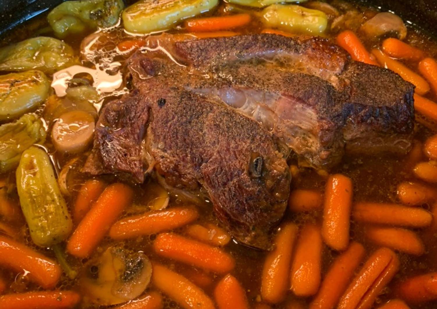 Peppercorn Pot Roast Recipe by jglehenbauer Cookpad