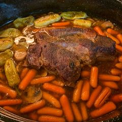 A picture of Peppercorn Pot Roast.