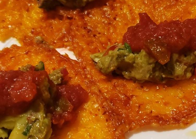 Cheese Tacos (a keto snack) Cheese Tacos (a keto snack)