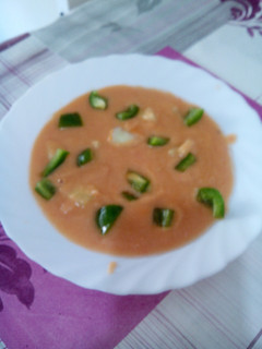Una foto de Gazpacho andaluz