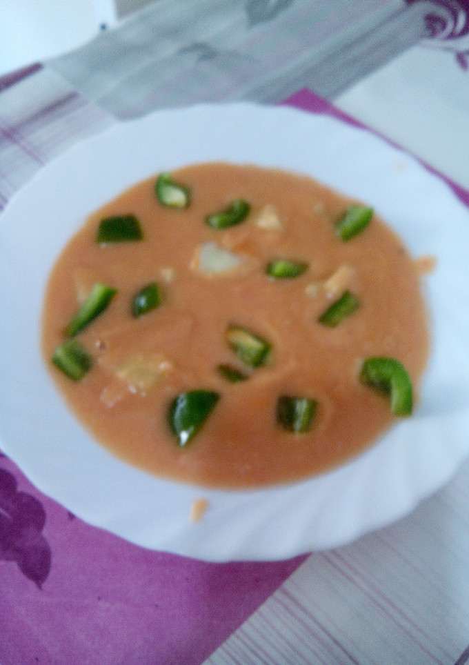 Una foto de Gazpacho andaluz