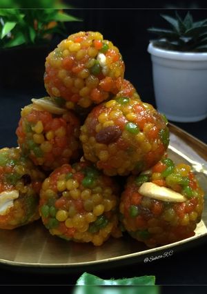 A picture of "Boondi Ladoo".