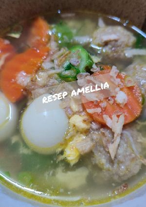 Foto resep Sup kari pedas by amellia
