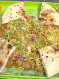 Festive Chole Chat Board
