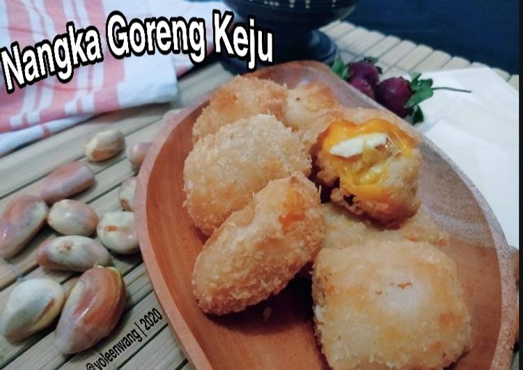 Cara mudah Menyiapkan Nangka Goreng Keju Anti Gagal