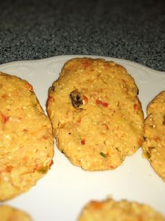 Una foto de Hamburguesas de garbanzo y verduras