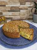 Tarta de Repollitos de Bruselas con crumble