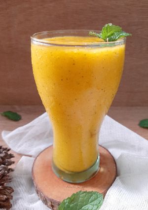 Foto resep Jus mangga daun mint