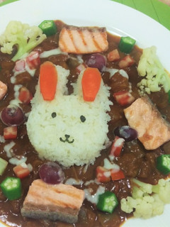 鮭魚雙醬咖哩飯-OIGEN 及源鑄造 的食譜成品照片