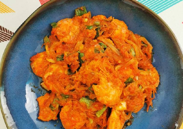 Udang Bumbu Balado