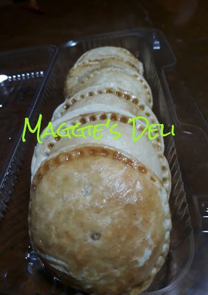 Una foto de Empanadas de hojaldre rellenas de manzana verde