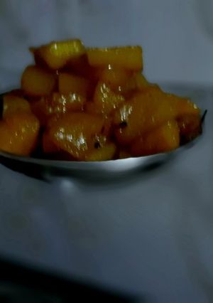 कोहडा की सब्जी। रेसिपी मुख्य फोटो