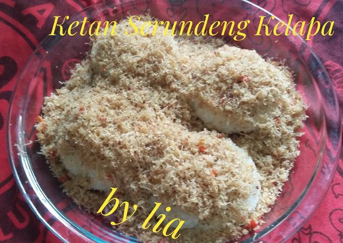 Cara Memasak Ketan Serundeng Kelapa Rumahan