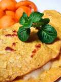 Tortitas de avena y queso 🥣 🧀 en licuadora