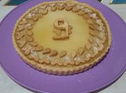Une photo de tarte au flan