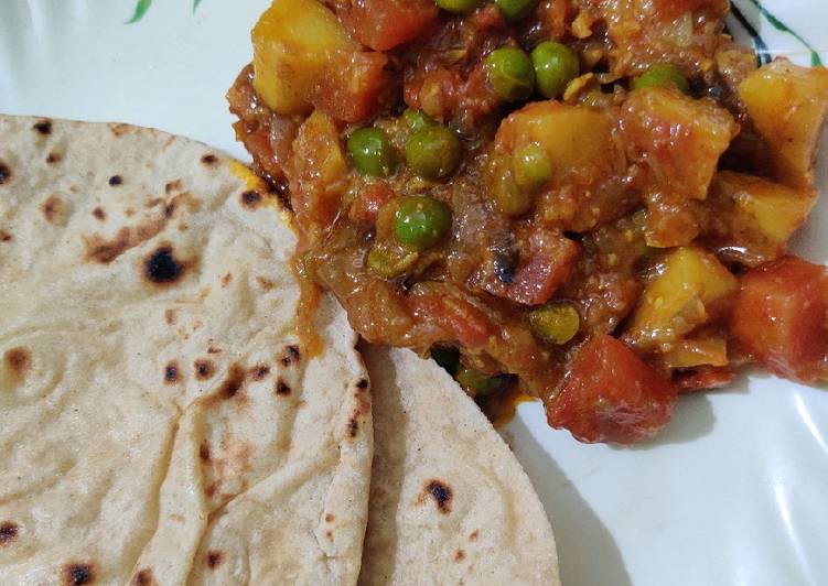 Recipe of Speedy Gajar Matar Ki sbji