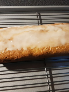 Una foto de Budín de limón sin gluten