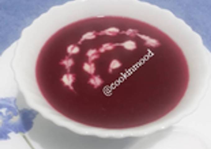 Steps to Prepare Quick Beetroot Soup
