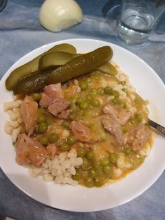 Glutén-,tej-, tojásmentes nokedli recept fotója