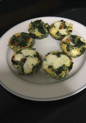 Una foto de Muffins de espinaca