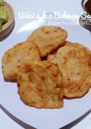 Foto resep Wéci a.k.a Bakwan Sayur (Tanpa Cetakan)