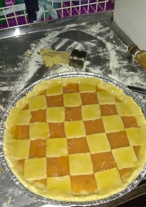 Una foto de Pastafrola de batata