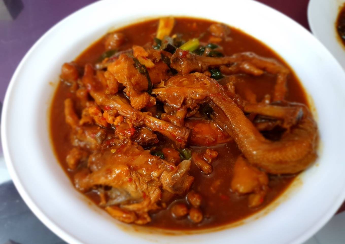 Ceker ala Bumbu Mie Ayam Empuk