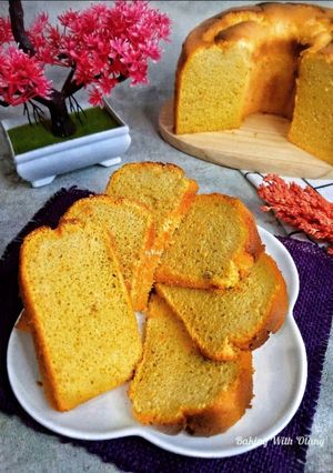 Foto resep Chiffon Ubi Jalar Gluten Free (Gula Singkong)