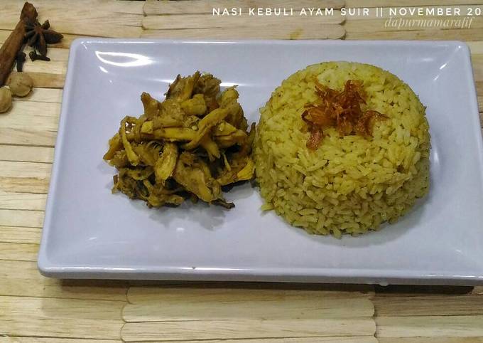 Nasi kebuli ayam suir