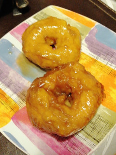 Una foto de Picarones pasados