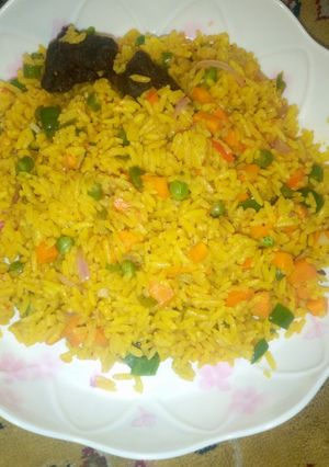 A picture of Fried rice.