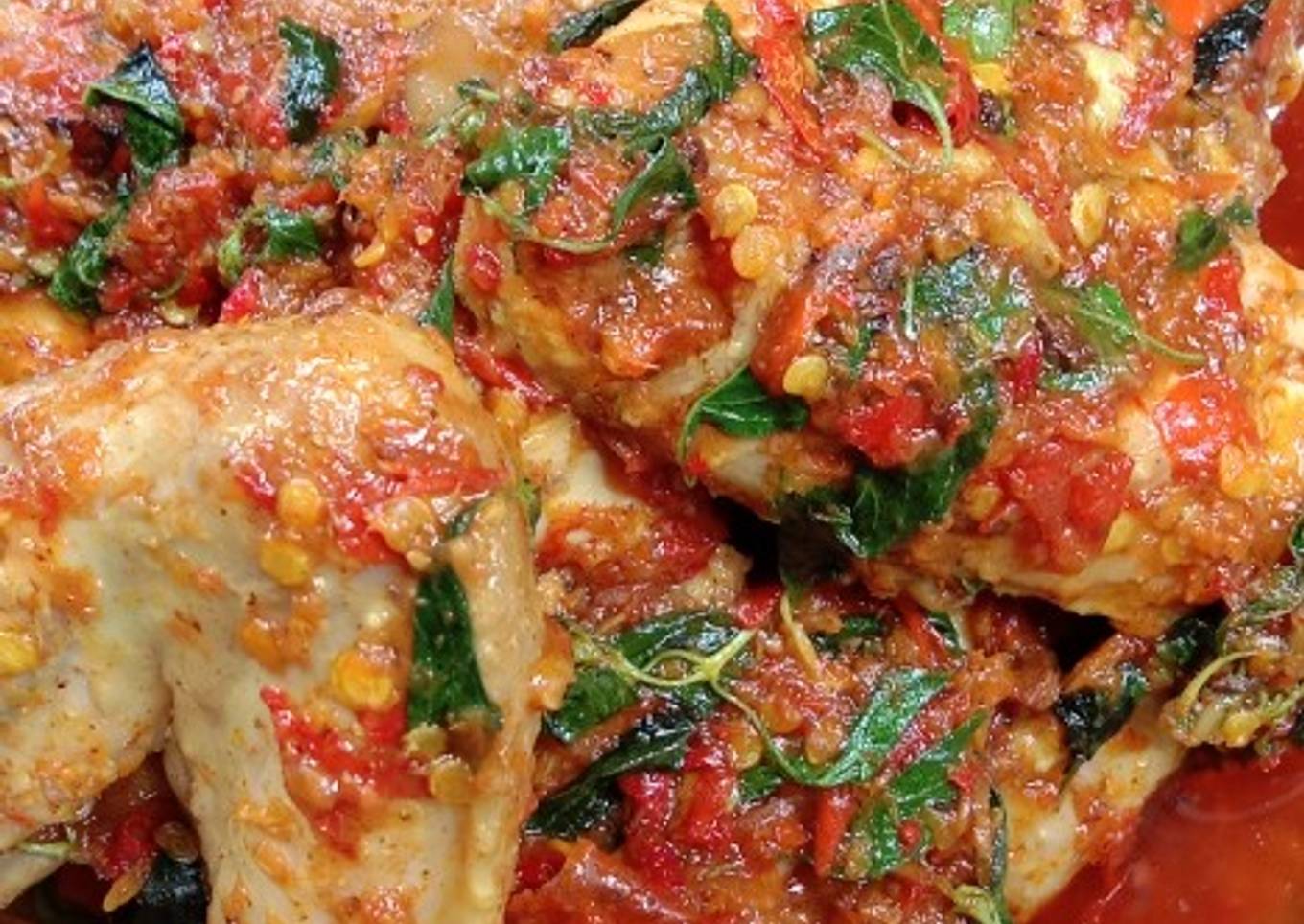 Ayam Rica-rica kemangi
