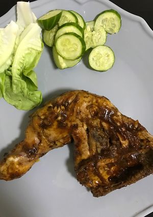 A picture of Grilled Honey Sriracha Chicken.