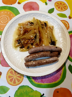 Una foto de Longanizas con ajo y perejil