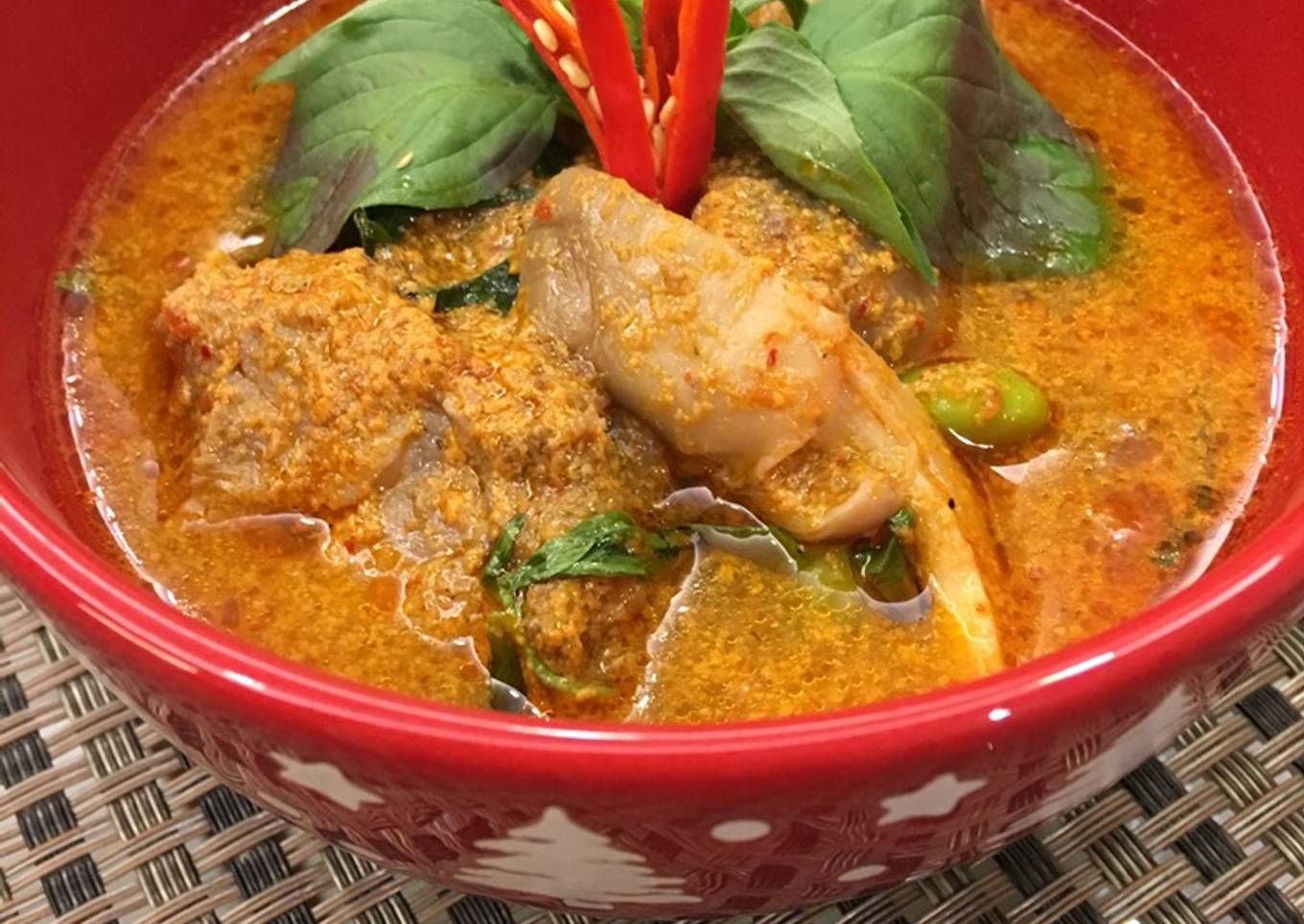 Red curry Thailand #FestivalResepAsia #Thailand #dagingayam