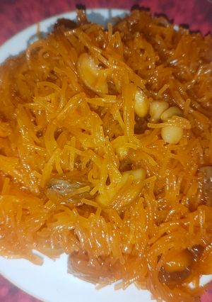 சேமியா ஸ்வீட்(sweet semiya recipe in tamil) செய்முறை முக்கிய புகைப்படம்