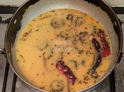 A picture of karela daal