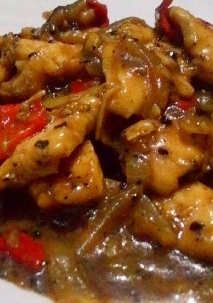 Foto resep Ayam lada hitam
