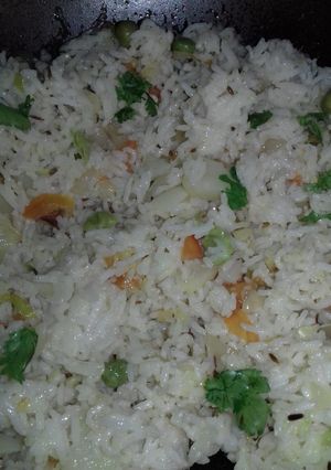 A picture of Veg fried rice.