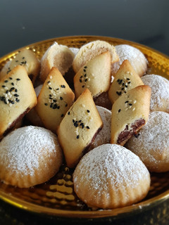 Una foto de Maamoul / معمول : Maravillosas galletas rellenas