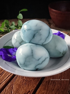 Foto resep Telur Pindang Bunga Telang