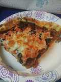 Barbecue Pizza, stuff crust