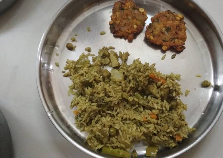 Recipe of Any-night-of-the-week Pudina pulao