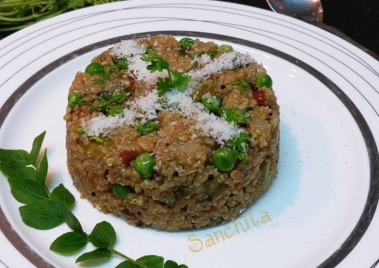 How to Make Ultimate Oats Quinoa Mix Veg Upma