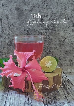 Foto resep Teh Bunga Kembang Sepatu