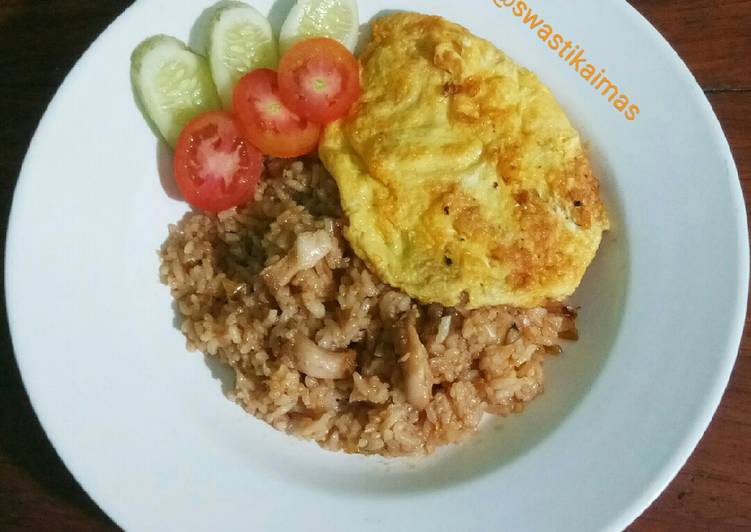 dari awal hingga akhir Membuat Nasi Goreng Bumbu Iris Anti Gagal