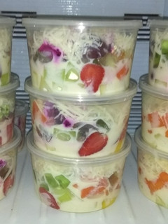 Foto resep Salad buah cream cheese ala dapur arini